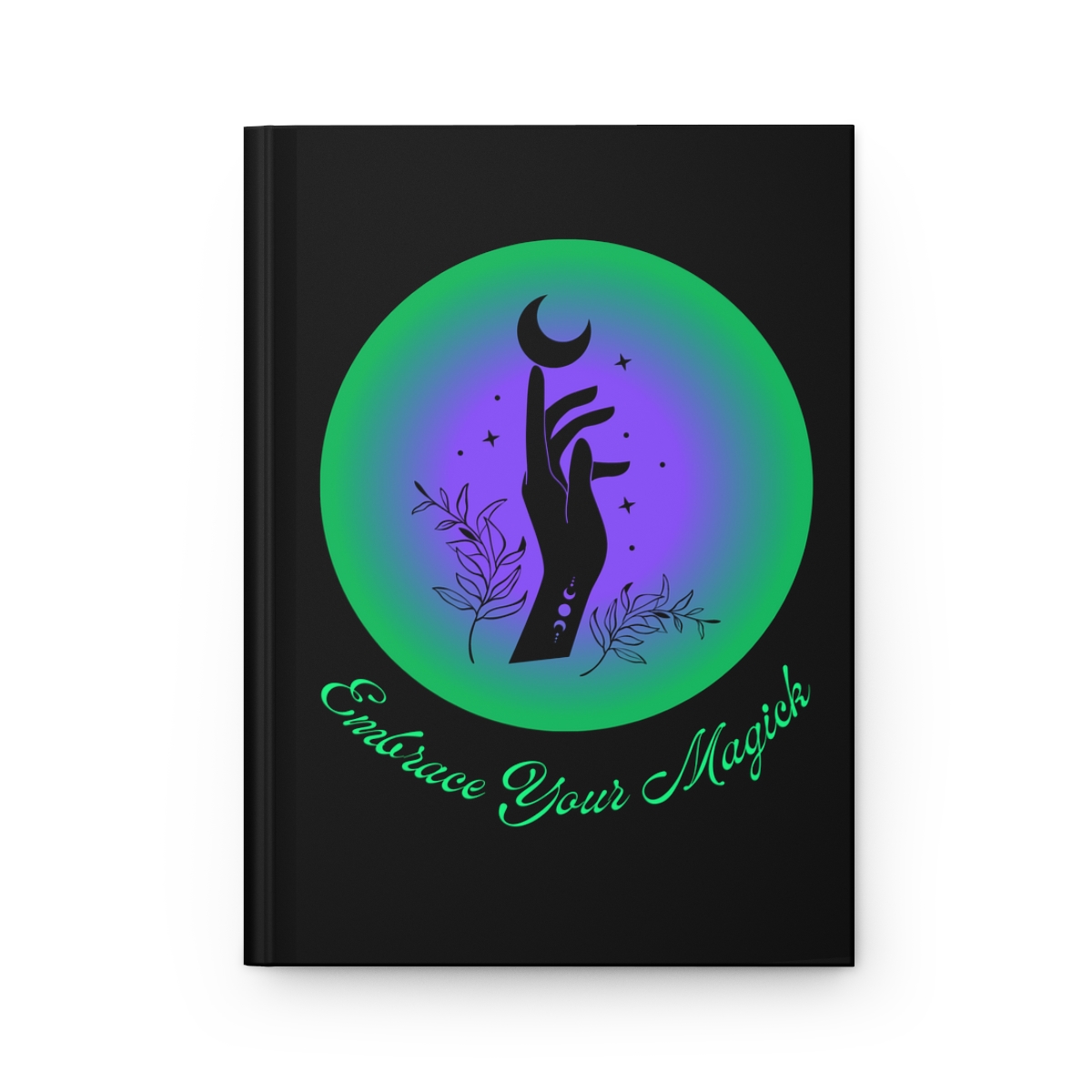 Embrace Your Magic (Purple & Green) – Hardcover Journal