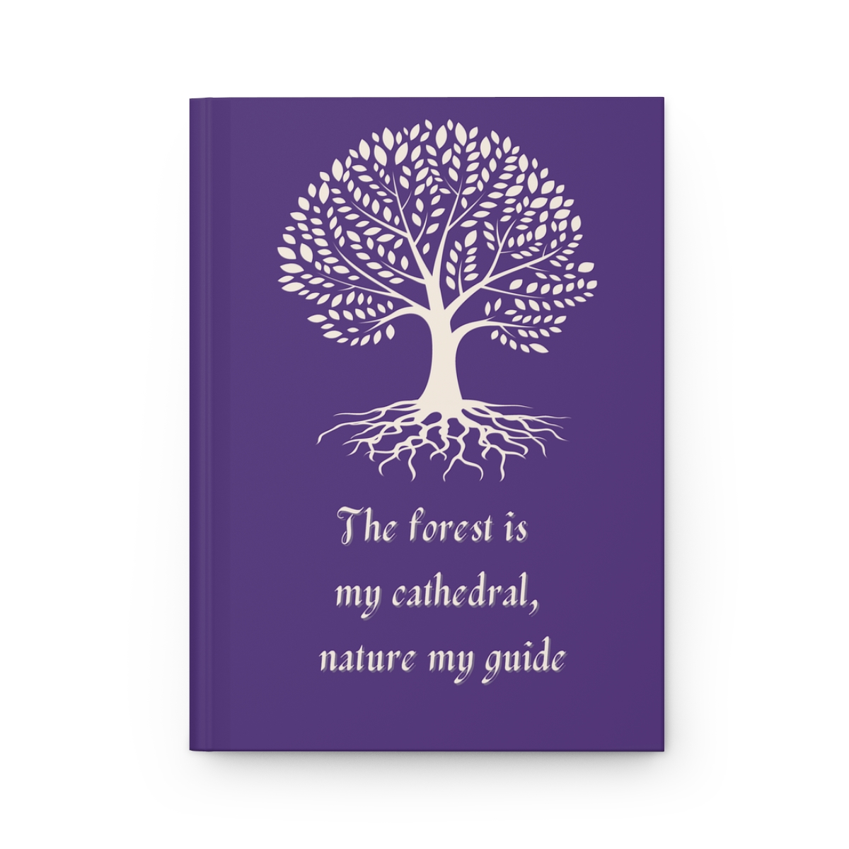 Forest Cathedral (Purple) – Hardcover Journal