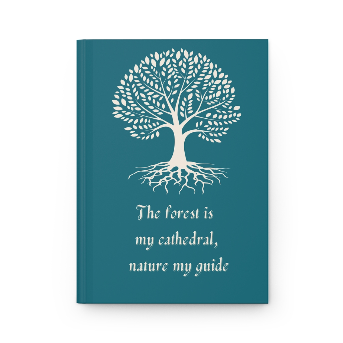 Forest Cathedral (Teal) – Hardcover Journal