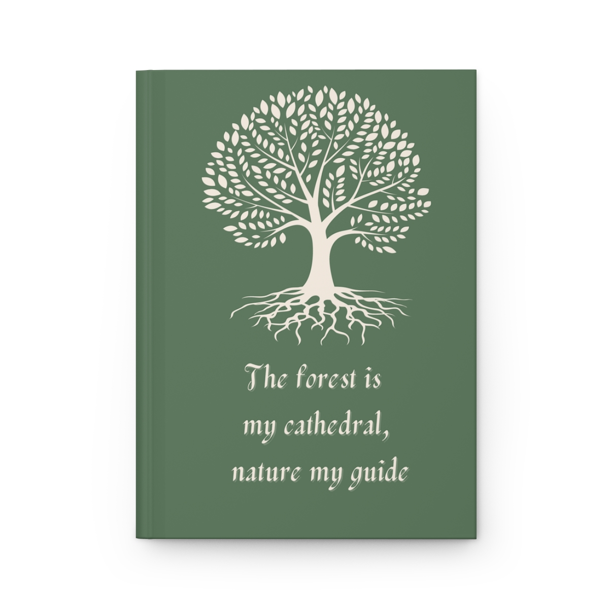 Forest Cathedral (Green) – Hardcover Journal